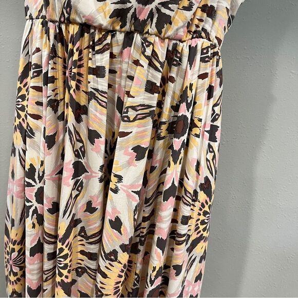 Torrid Floral Print midi Sundress with straps size 2 - Picture 3 of 13